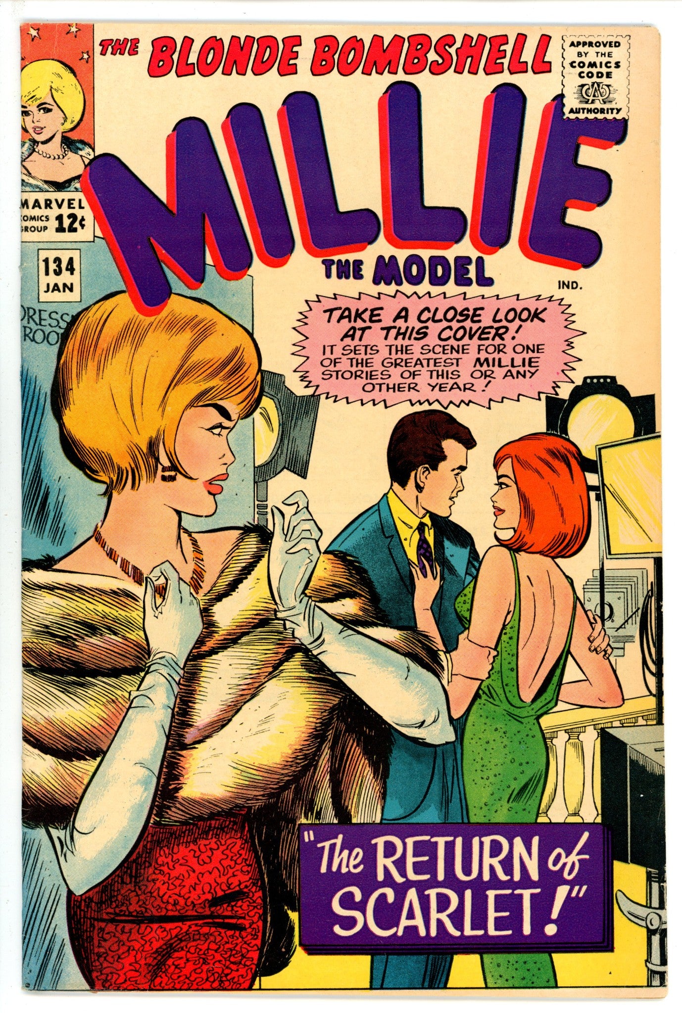 Millie the Model Comics 134 FN (1966)