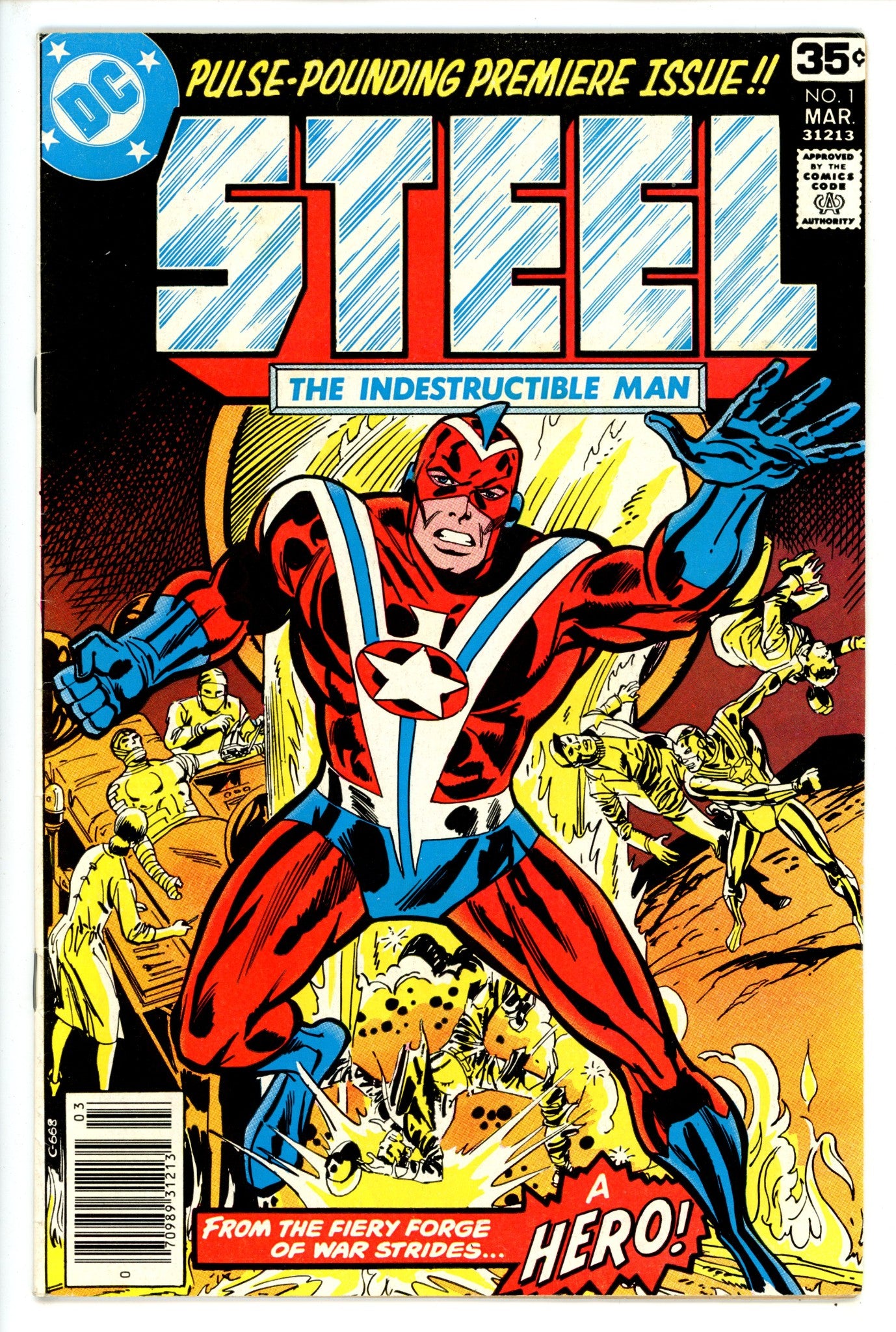 Steel, the Indestructible Man 1 Fn/VF