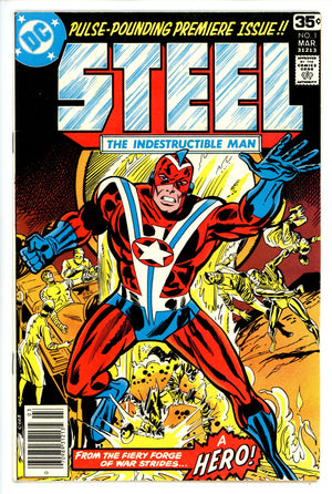 Steel, the Indestructible Man 1 Fn/VF