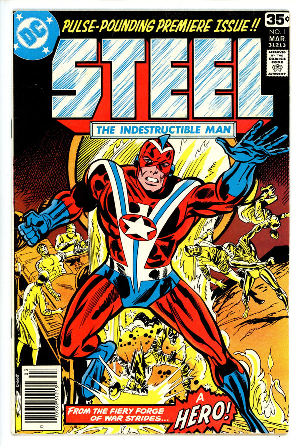 Steel, the Indestructible Man 1 Fn/VF