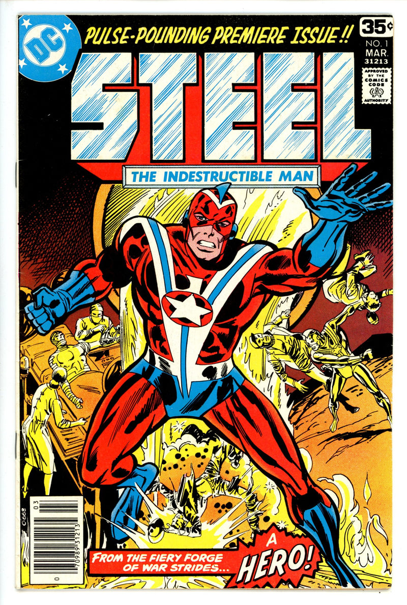 Steel, the Indestructible Man 1 Fn/VF
