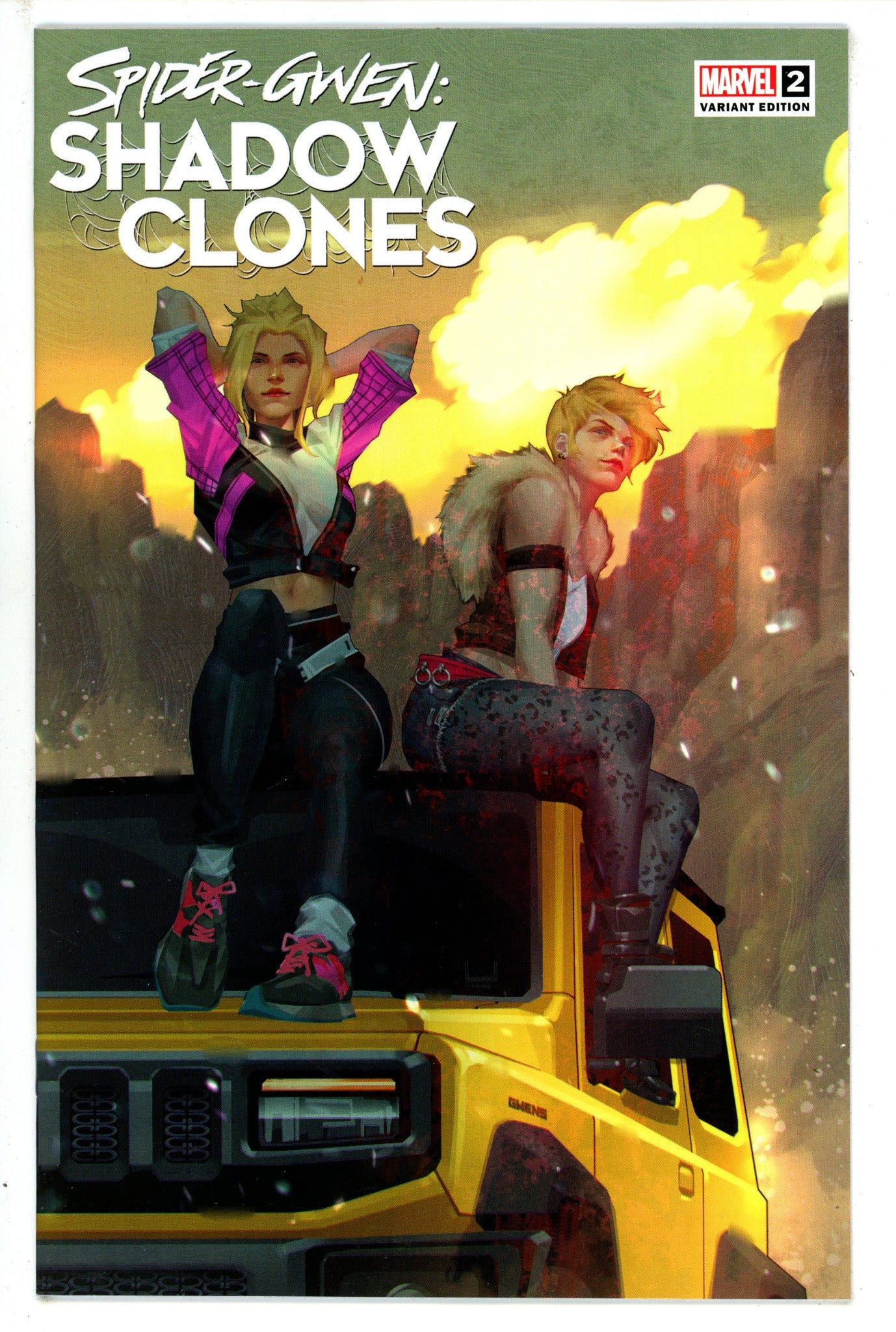 Spider-Gwen Shadow Clones 2 Ngu Exclusive Variant (2023)