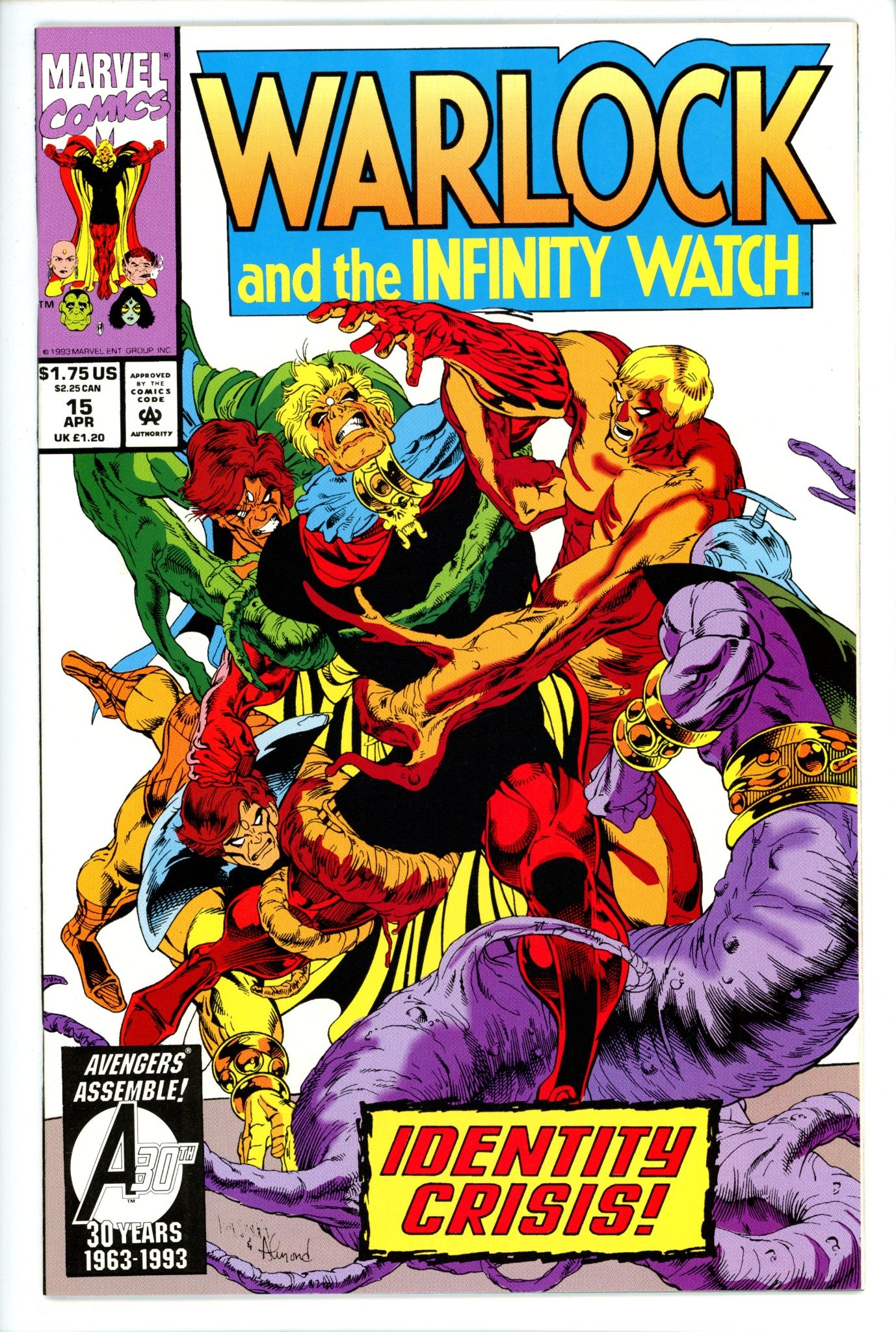 Warlock and the Infinity Watch 15-Marvel-CaptCan Comics Inc