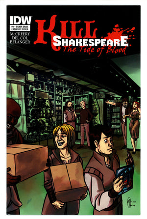 Kill Shakespeare: The Tide of Blood 1 Silver Snail Exclusive Variant (2013)