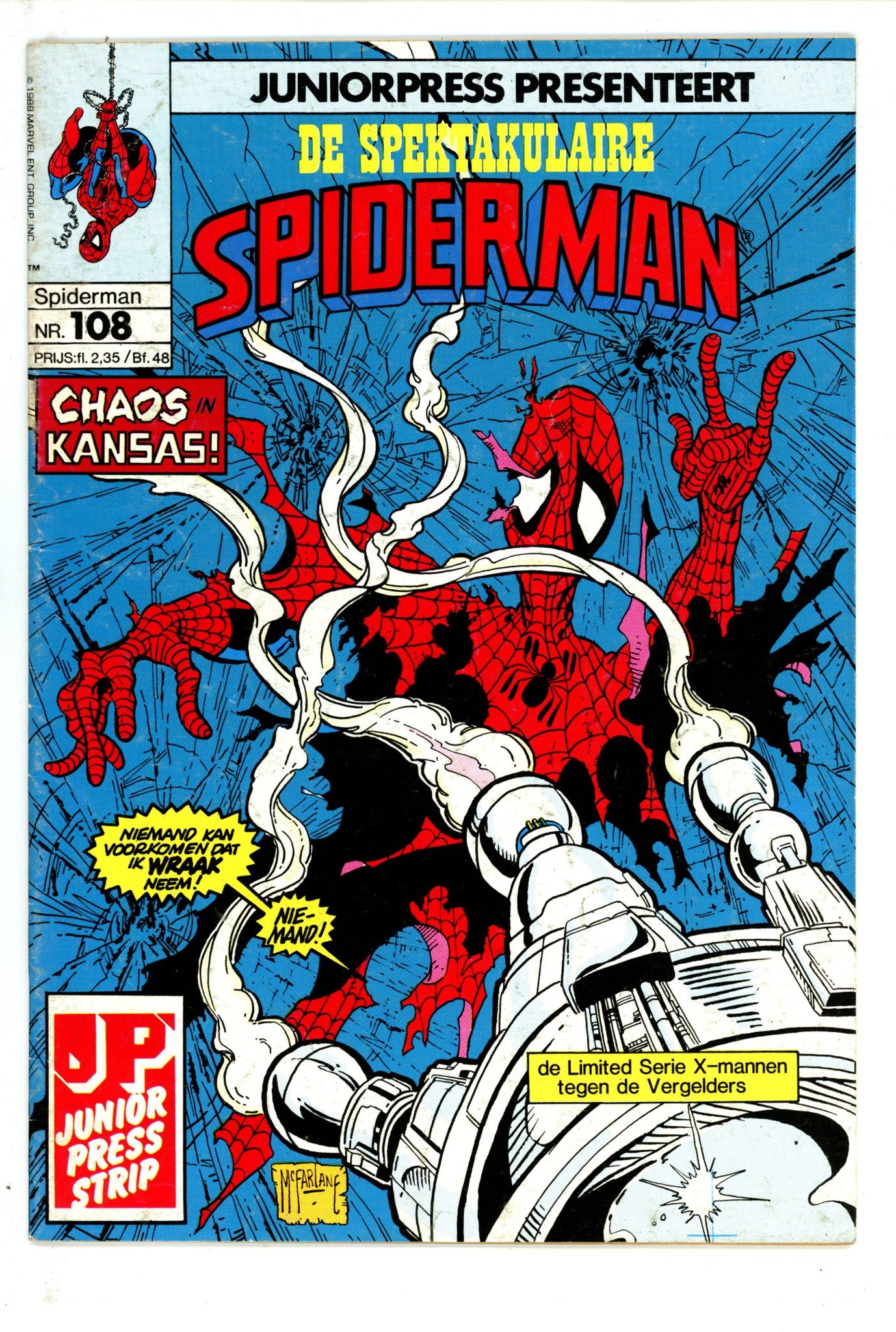 The Amazing Spider-Man Vol 1 302 De Spektakulaire Spider-Man Netherlands VG/FN (1988)