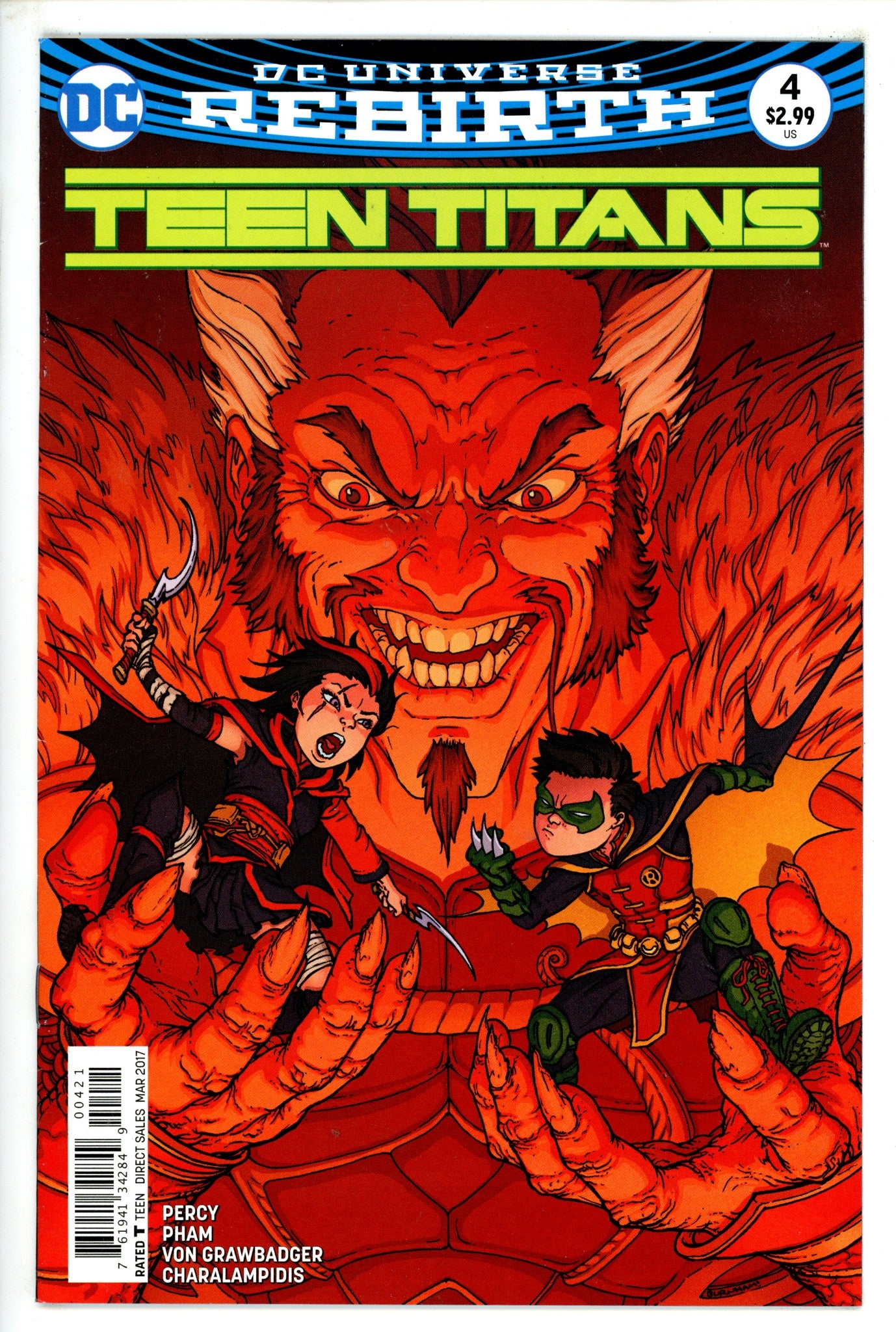 Teen Titans Vol 6 4 Burnham Variant