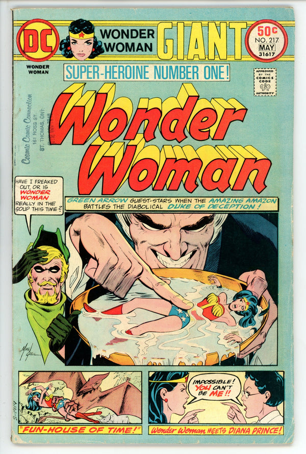 Wonder Woman Vol 1 217 FN-