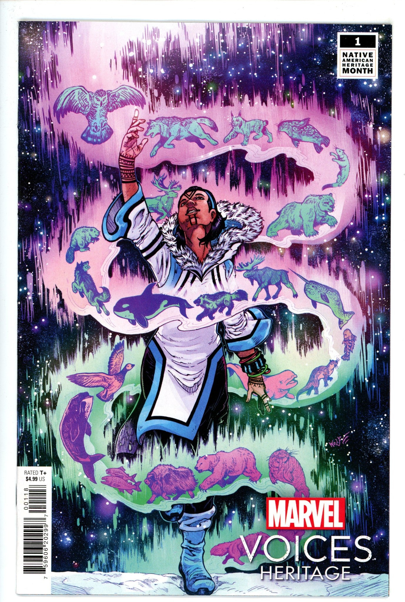 Marvel Voices Heritage 1 Wolf Variant (2022)