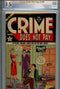 Crime Does Not Pay 105 PGX 3.5