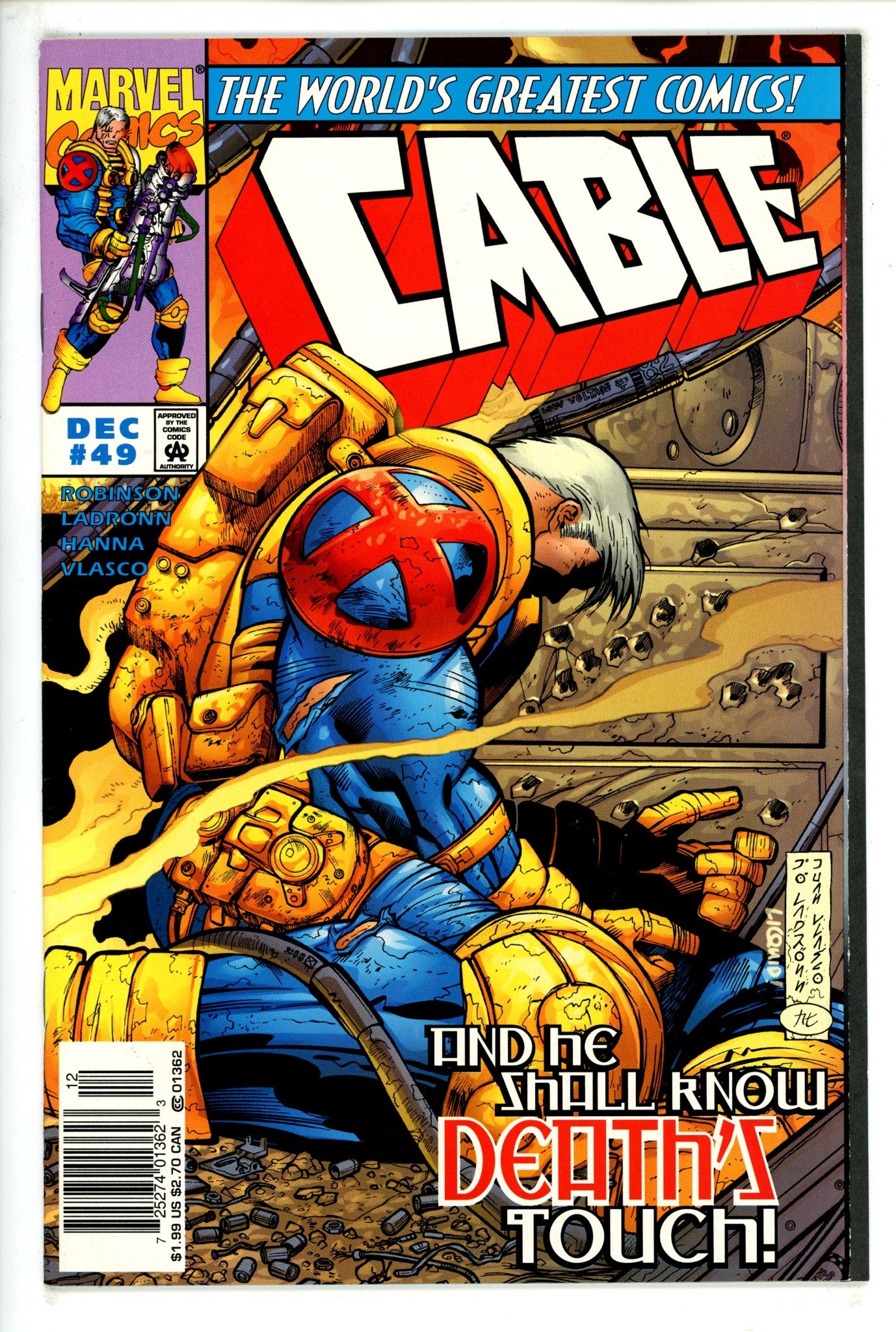 Cable Vol 1 49 Newsstand (1997)