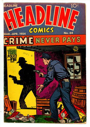 Headline Comics 64 VG/FN (1954)