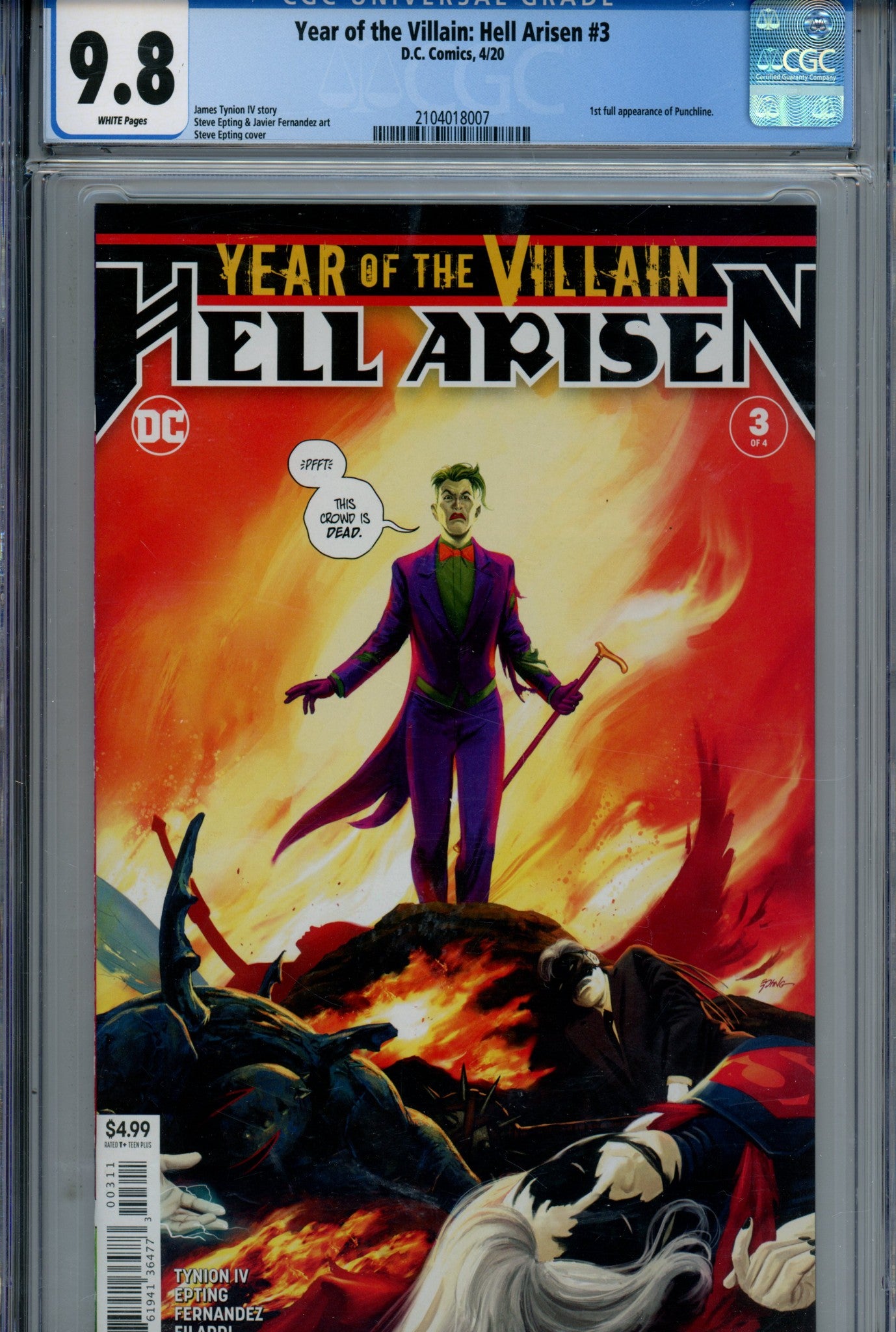 Year of the Villain: Hell Arisen 3 CGC 9.8 (2020)