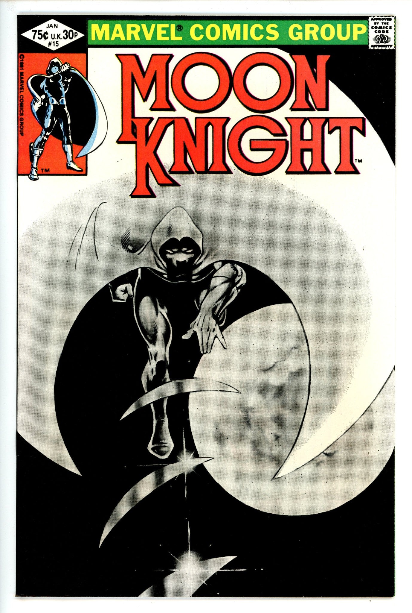 Moon Knight Vol 1 15 NM