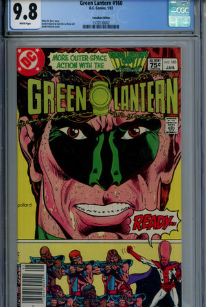 Green Lantern Vol 2 160 CGC 9.8 (1982)