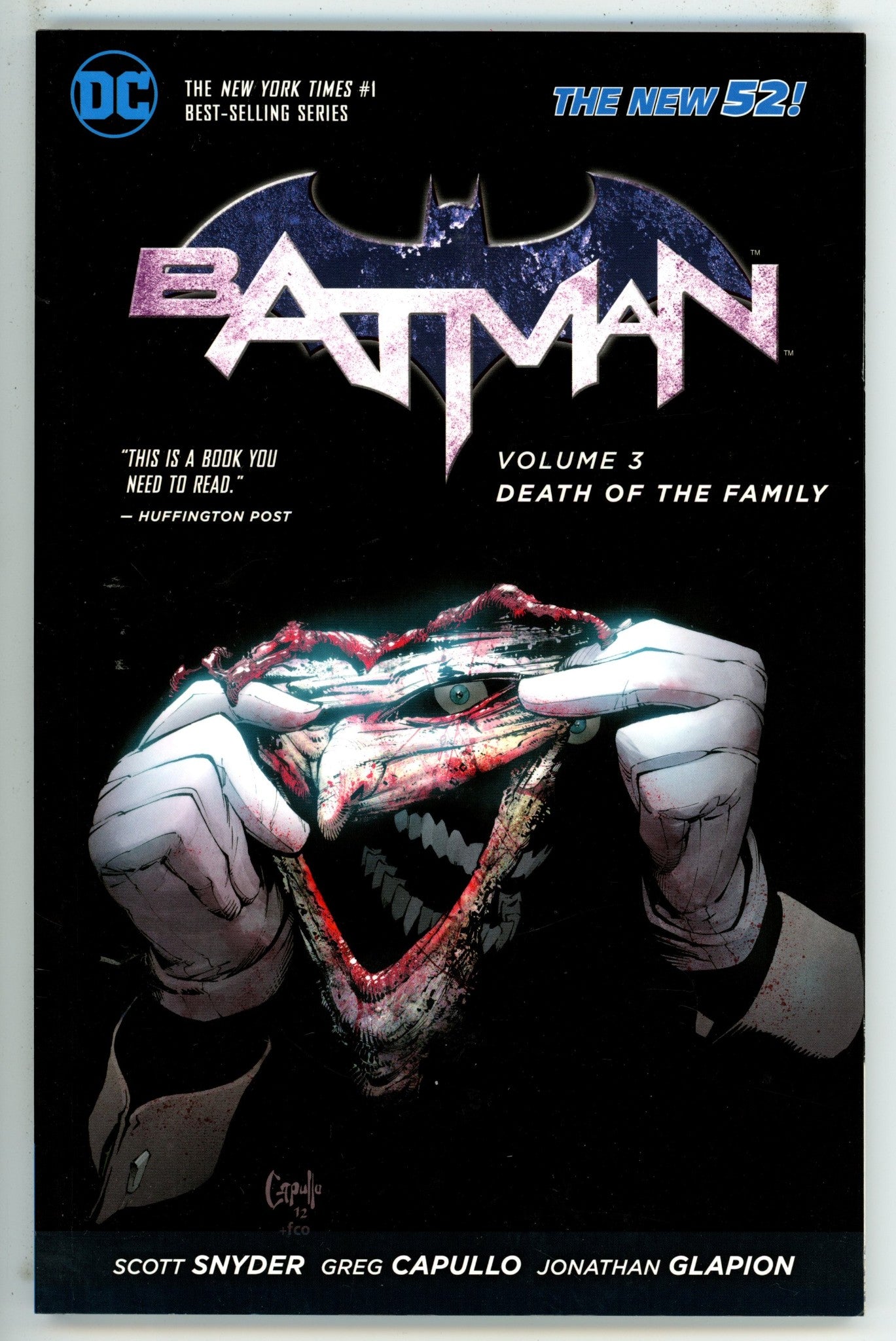 Batman Vol 3 Death of the Family TPB 7th Print