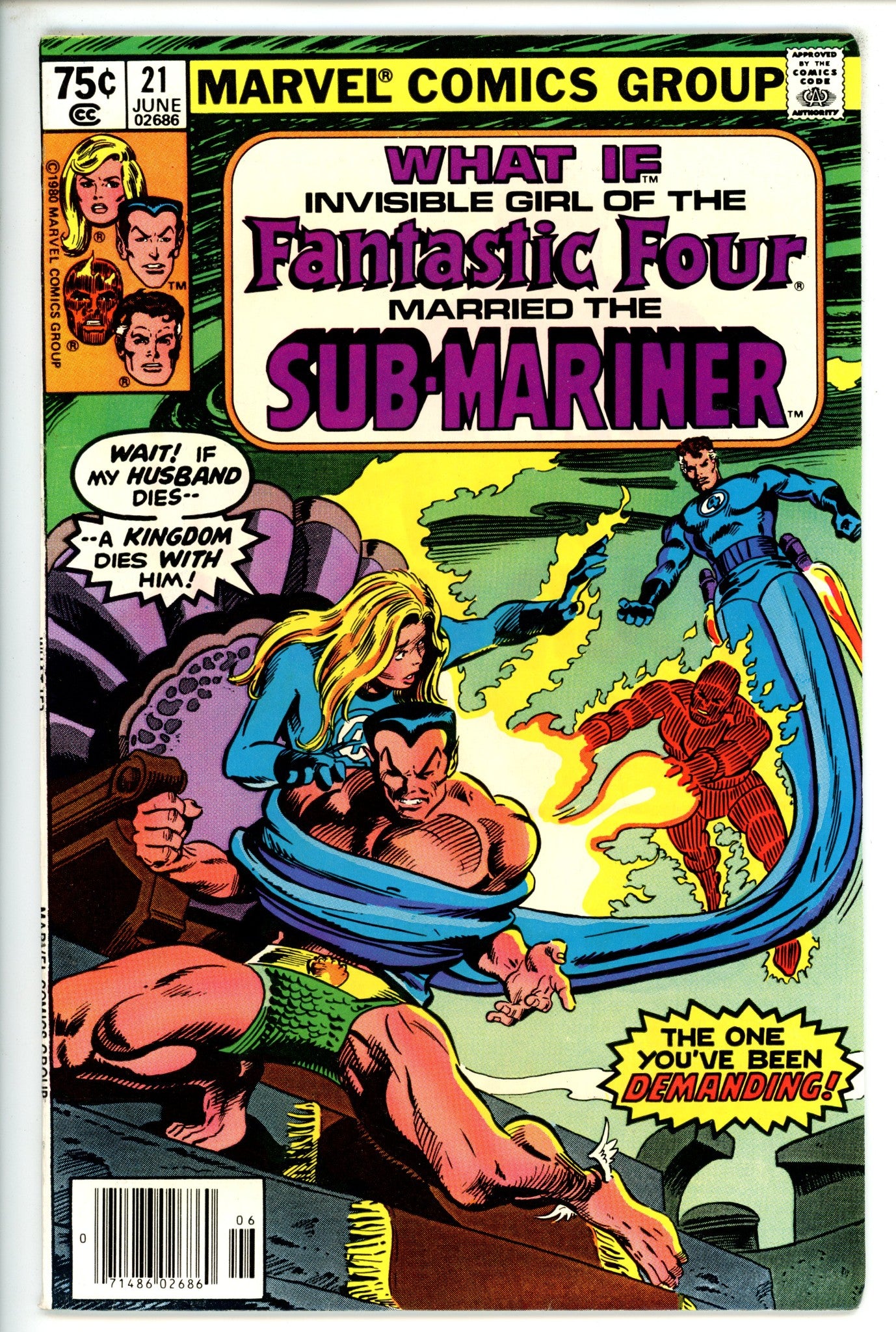 What If? Vol 1 21 Newsstand VF+