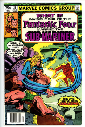 What If? Vol 1 21 Newsstand VF+