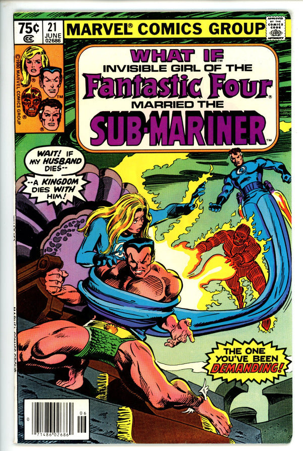 What If? Vol 1 21 Newsstand VF+