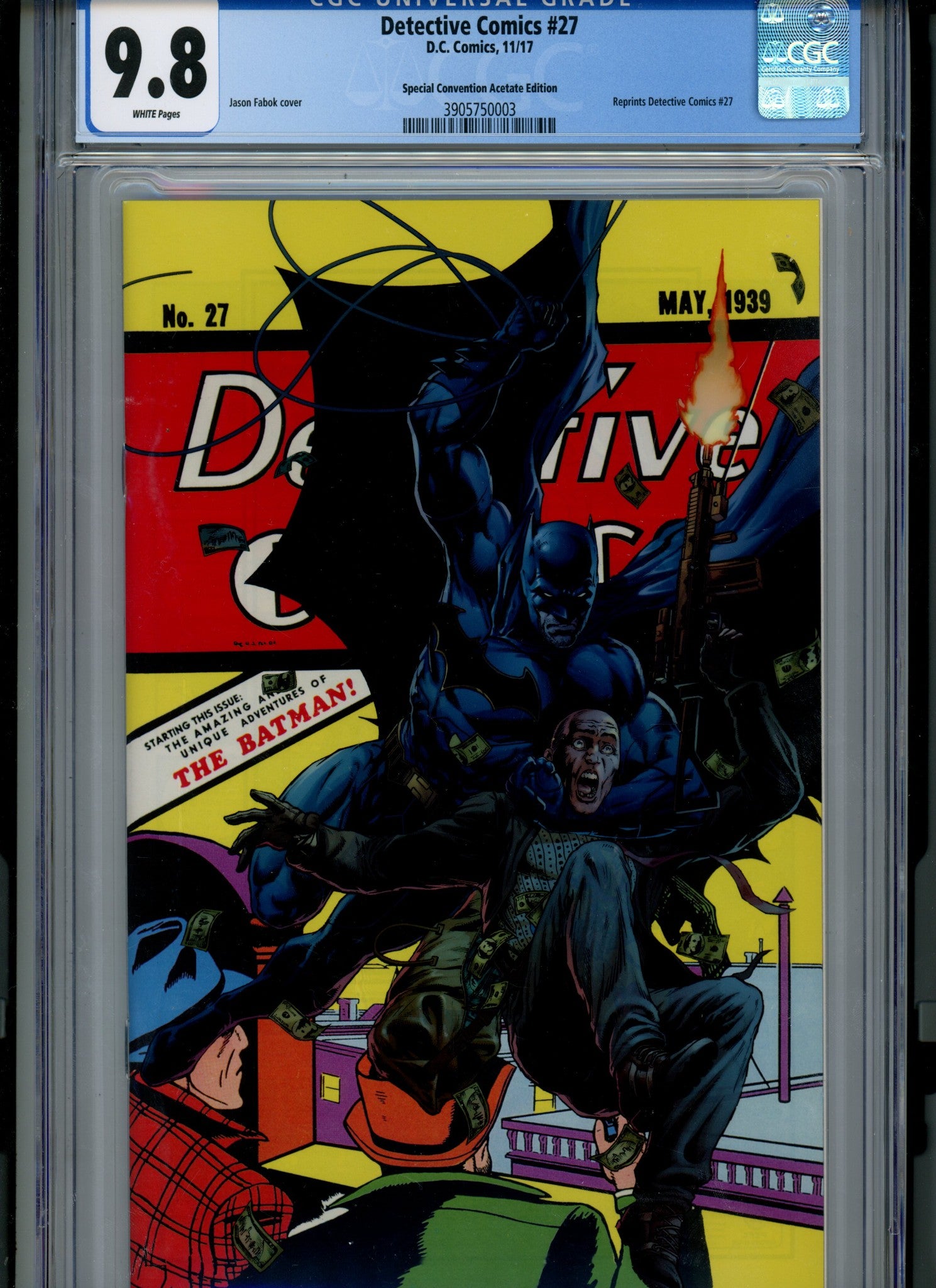 Detective Comics Vol 1 27 Acetate Convention CGC 9.8 (2022)
