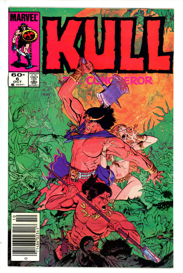 Kull the Conqueror Vol 3 6 Newsstand (1984)