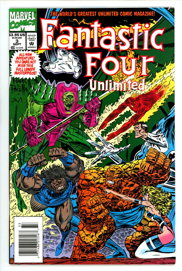 Fantastic Four Unlimited 3 Newsstand