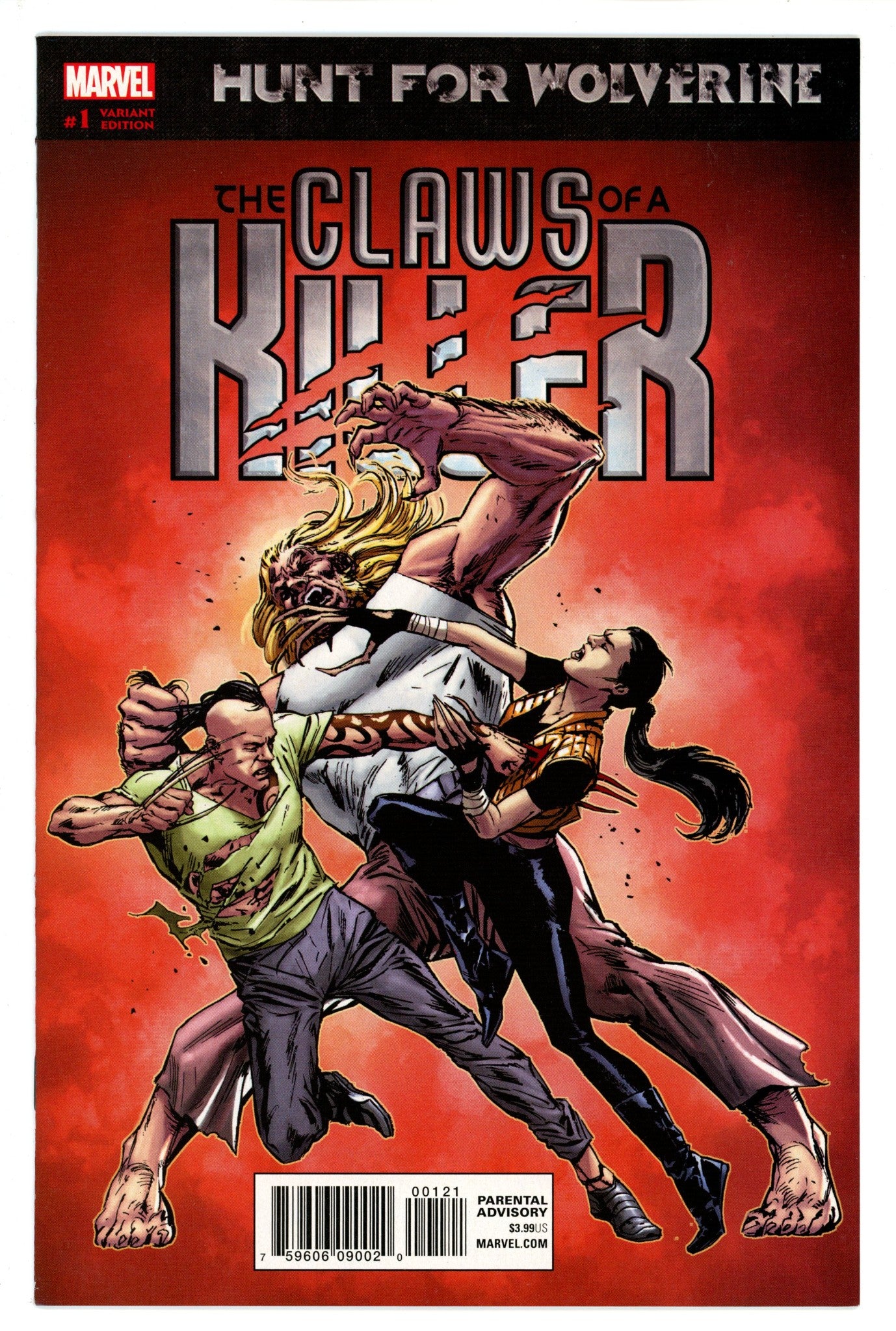 Hunt for Wolverine: The Claws of a Killer 1 Guice Variant