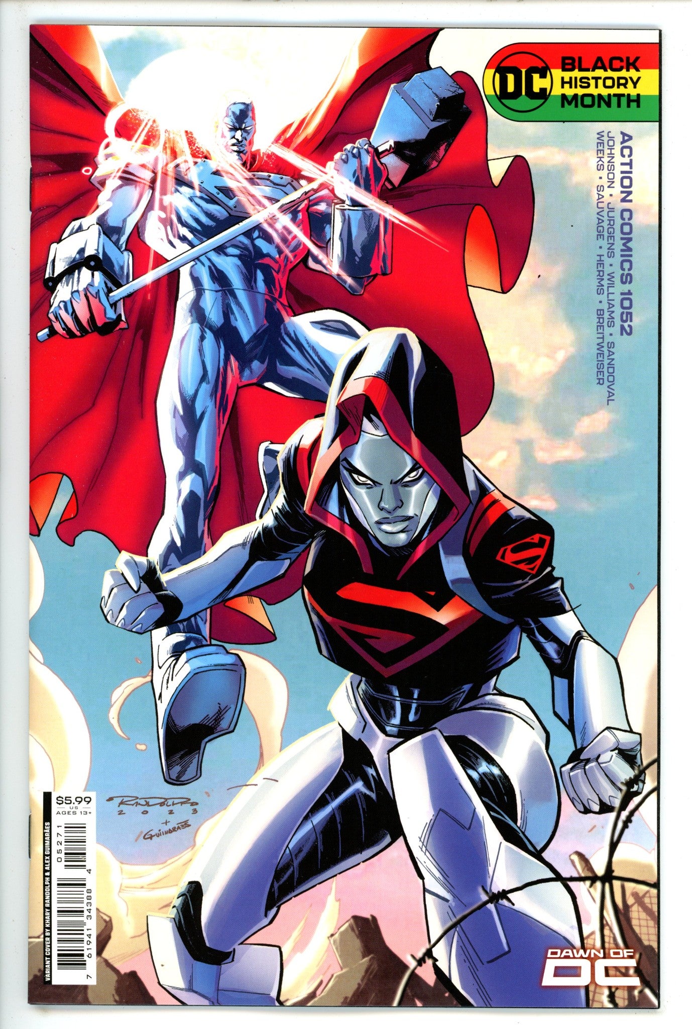 Action Comics Vol 3 1052 Randolph Variant (2023)