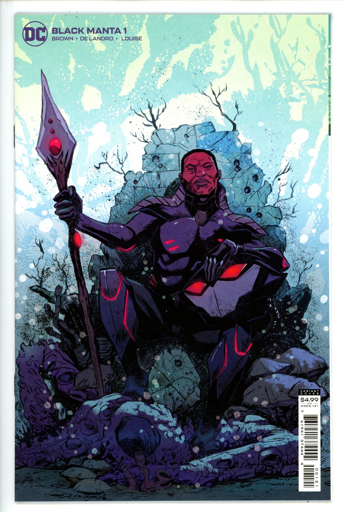 Black Manta 1 De Landro Variant
