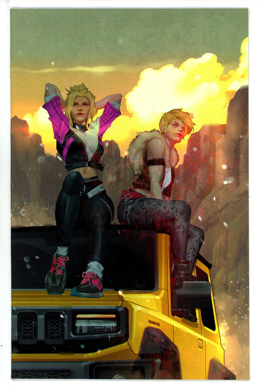 Spider-Gwen Shadow Clones 2 Ngu Virgin Exclusive Variant (2023)