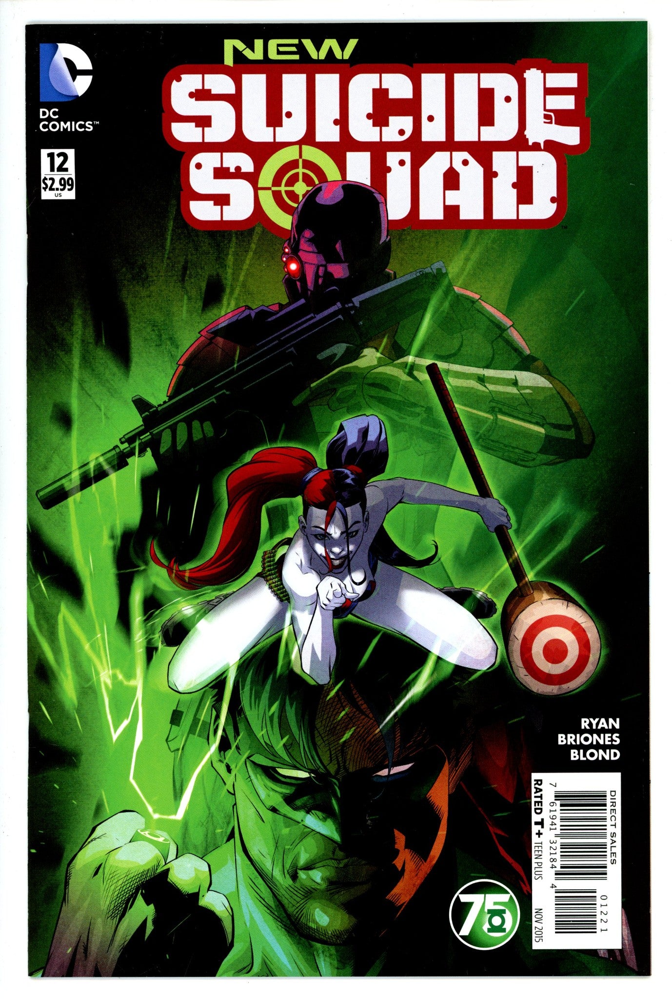 New Suicide Squad 12 Green Lantern Variant