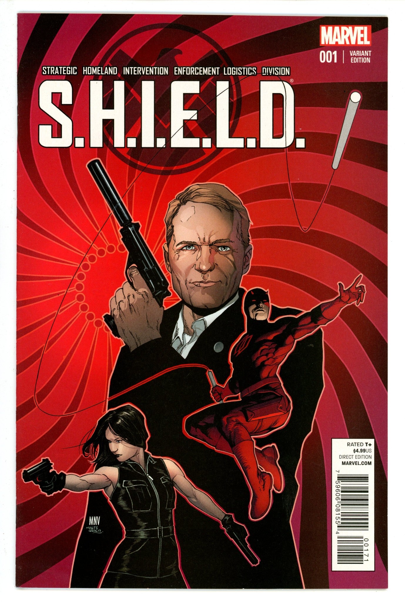 S.H.I.E.L.D. Vol 3 1 Mcniven Young Guns Variant NM- (2014)