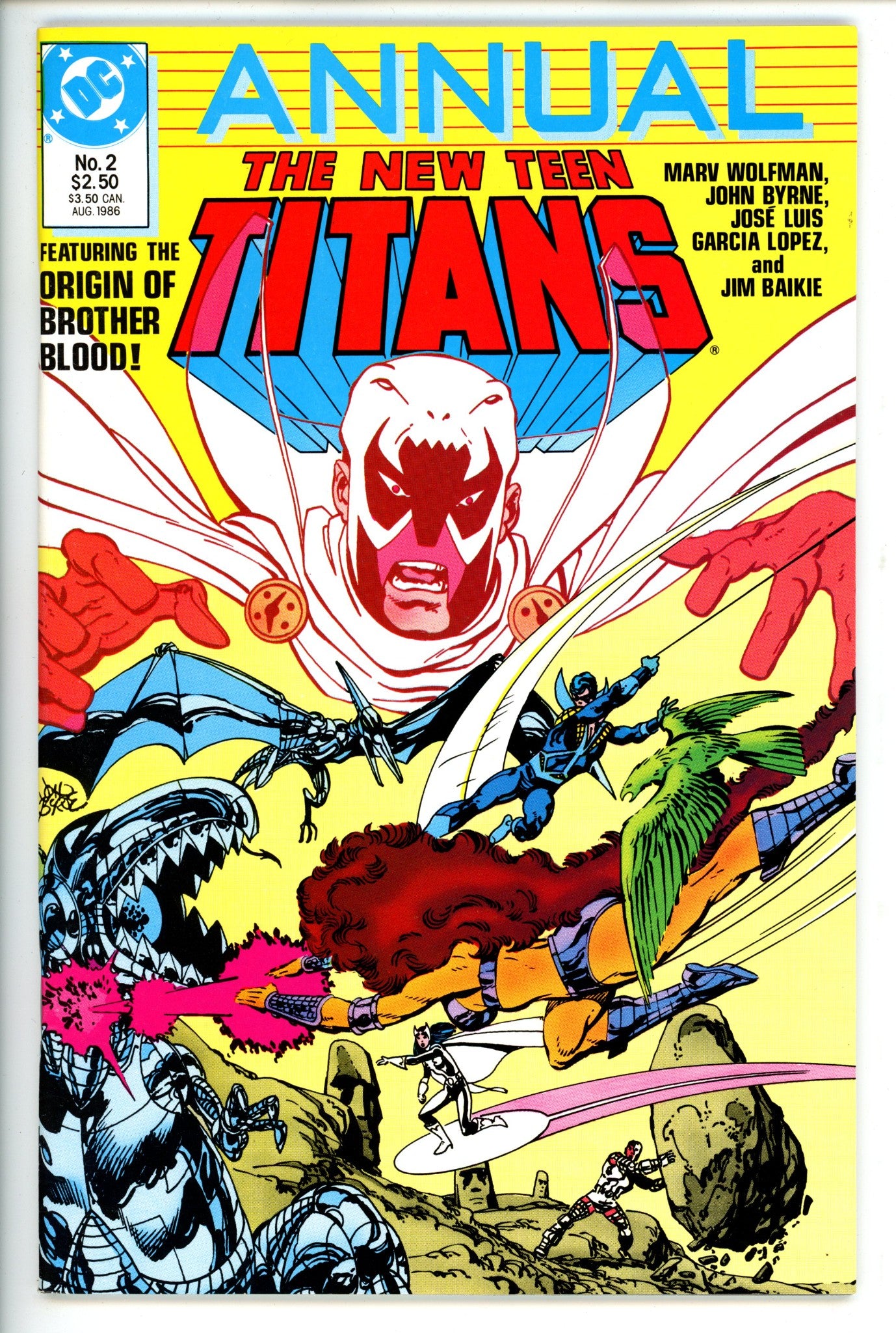 The New Teen Titans Annual Vol 2 2