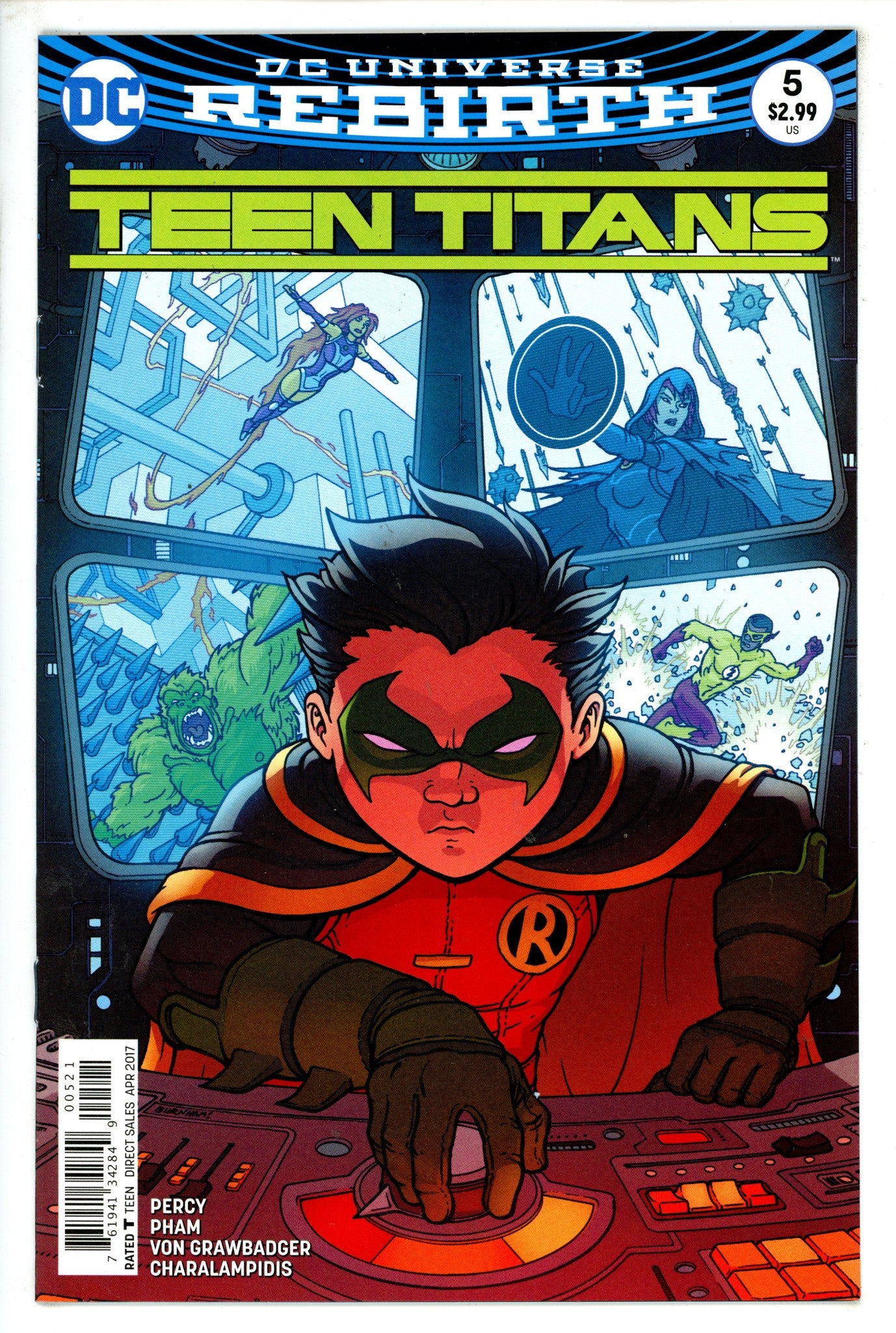 Teen Titans Vol 6 5 Burnham Variant