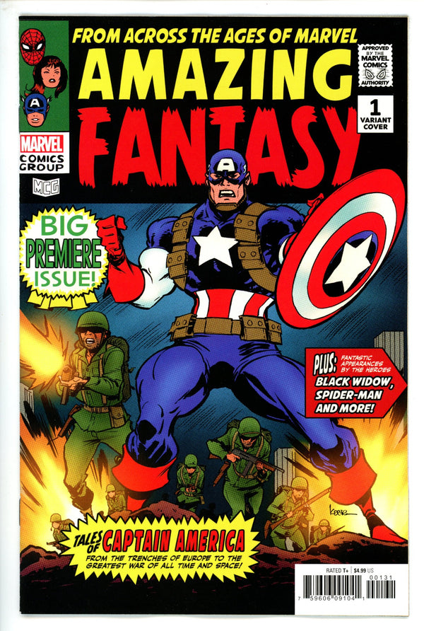 Amazing Fantasy Vol 3 1 Andrews Variant (2021)