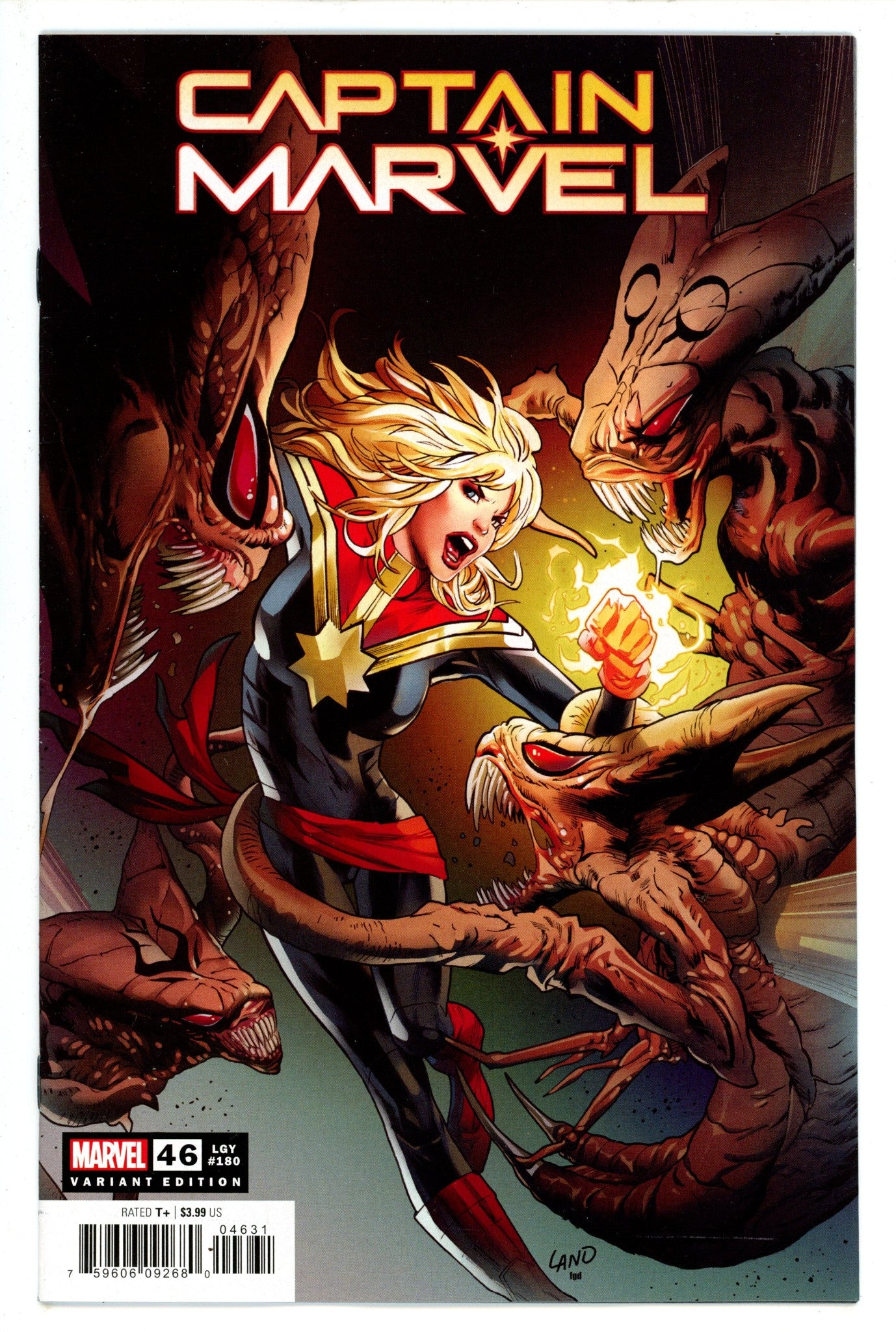 Captain Marvel Vol 11 46 Land Variant (2023)