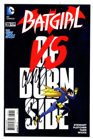 Batgirl Vol 4 39 Signed Stewart / Tarr