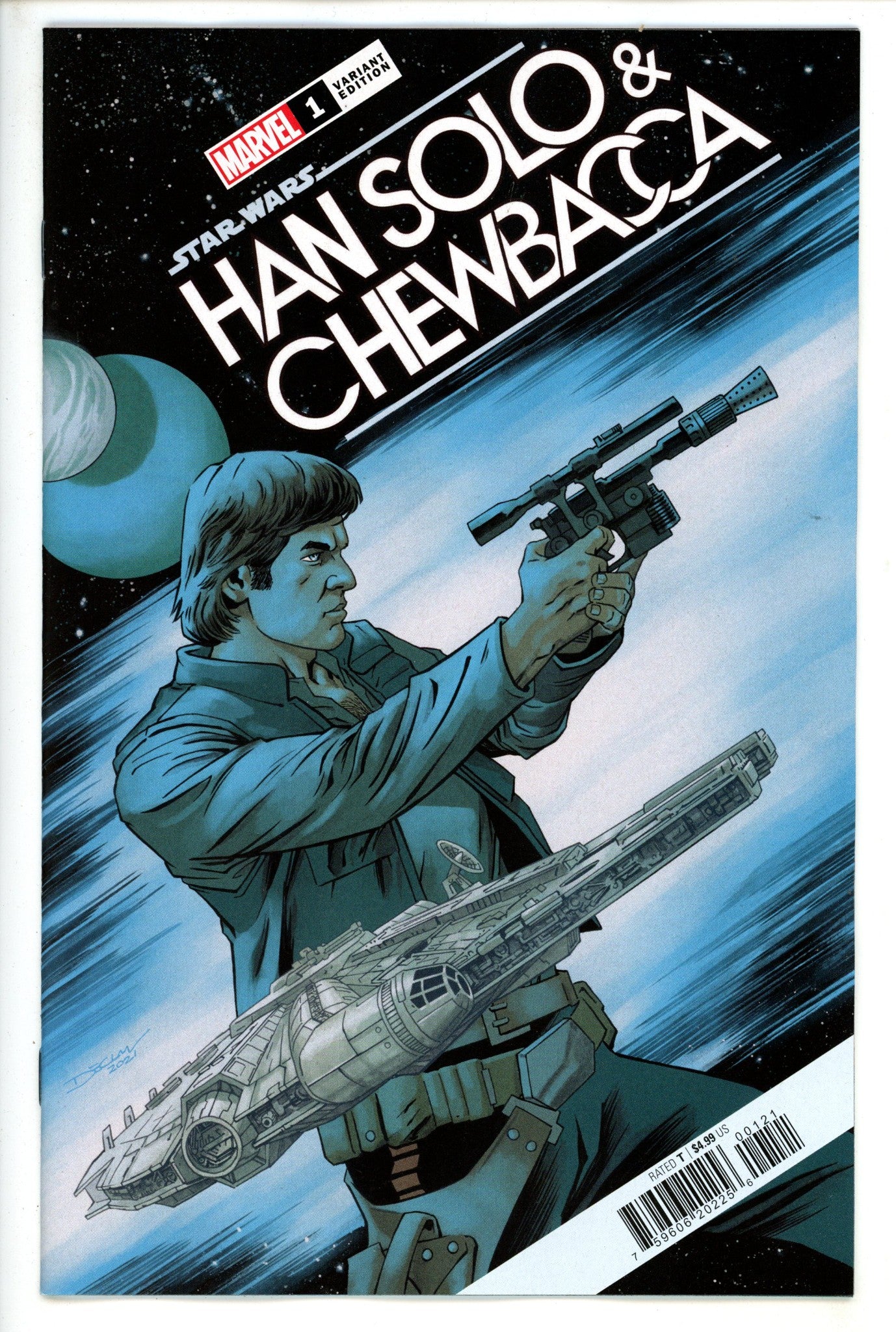Star Wars Han Solo Chewbacca 1 Shelvey Variant (2022)