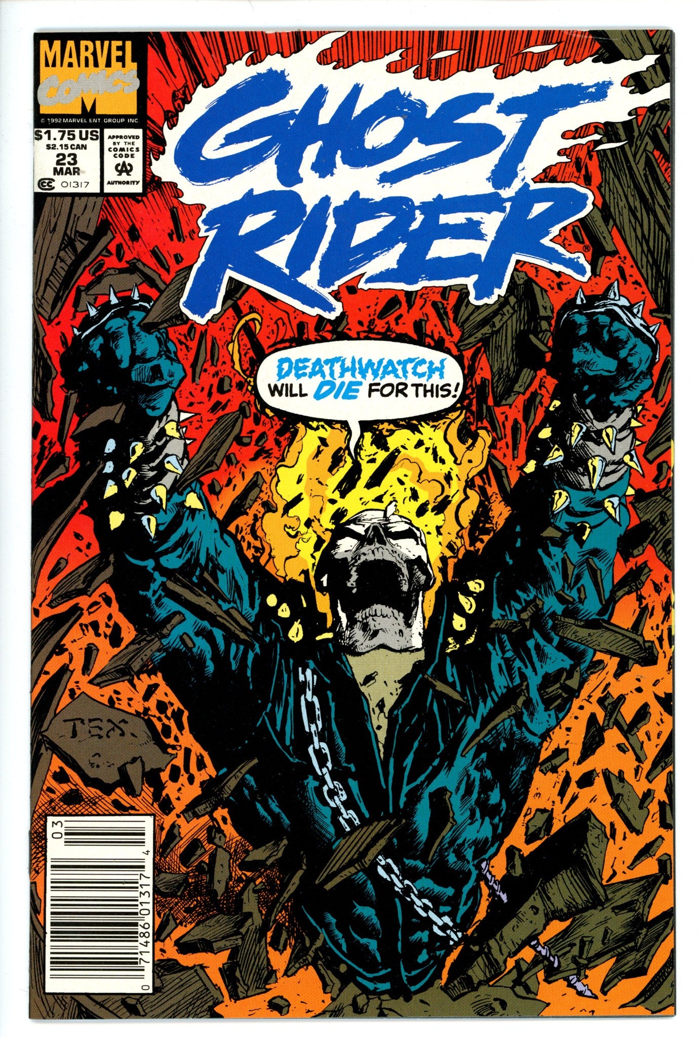 Ghost Rider Vol 2 23 Newsstand