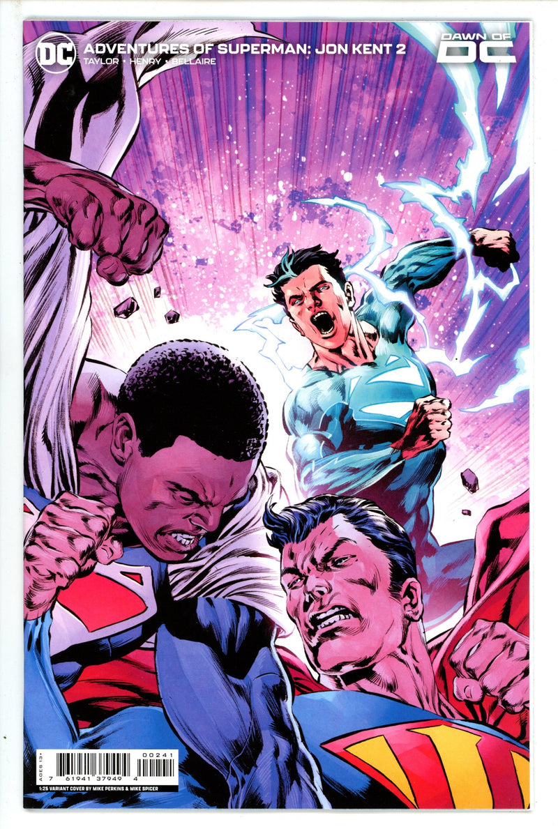 Adventures Of Superman Jon Kent 2 Perkins Incentive Variant NM (2023)
