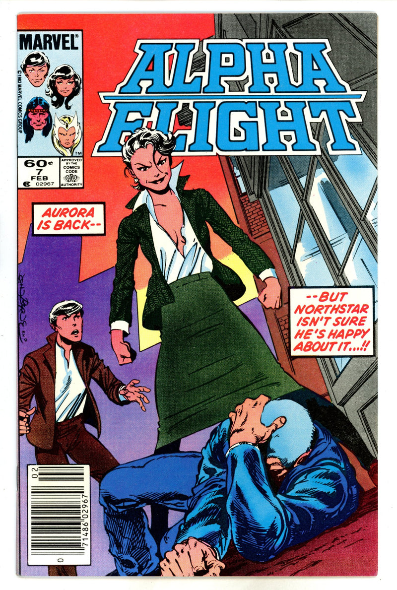 Alpha Flight Vol 1 7 Newsstand