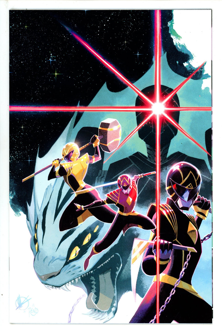 Power Rangers 1 Scalera Virgin Variant NM+ (2020)