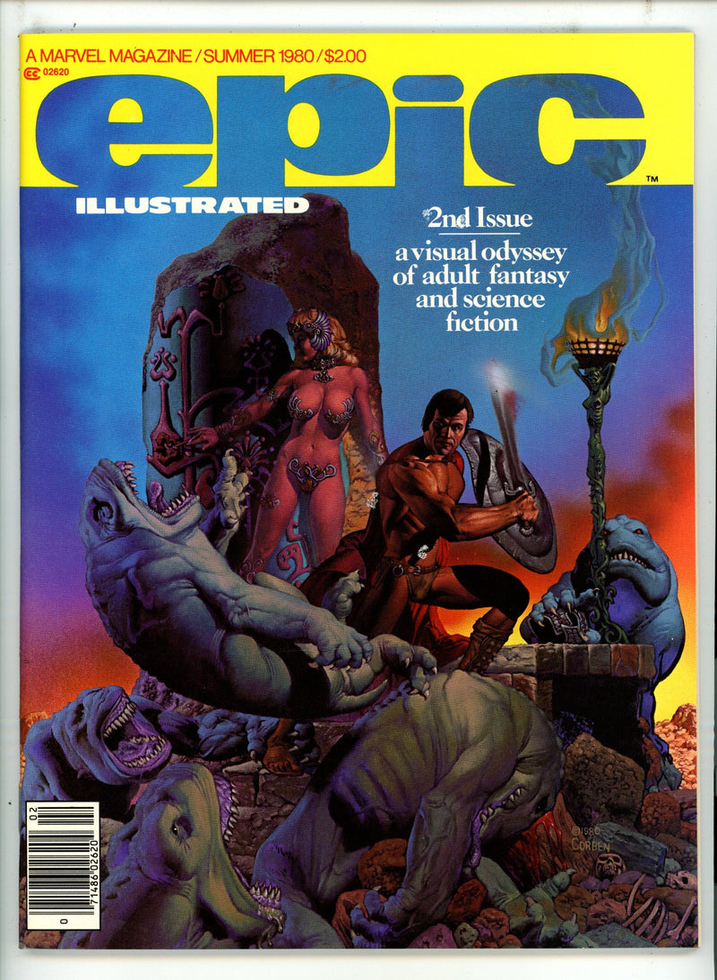 Epic Illustrated 2 NM- (1980)