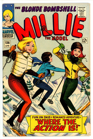 Millie the Model Comics 136 FN/VF (1966)