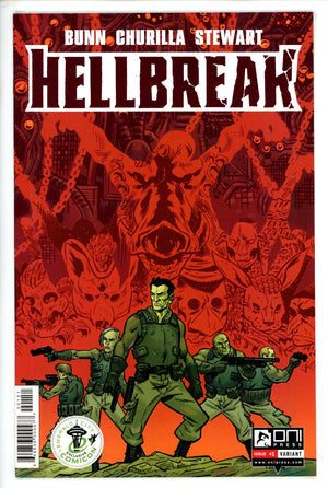 Hellbreak 1 Churilla Emerald City Exclusive Variant VF+ (2015)