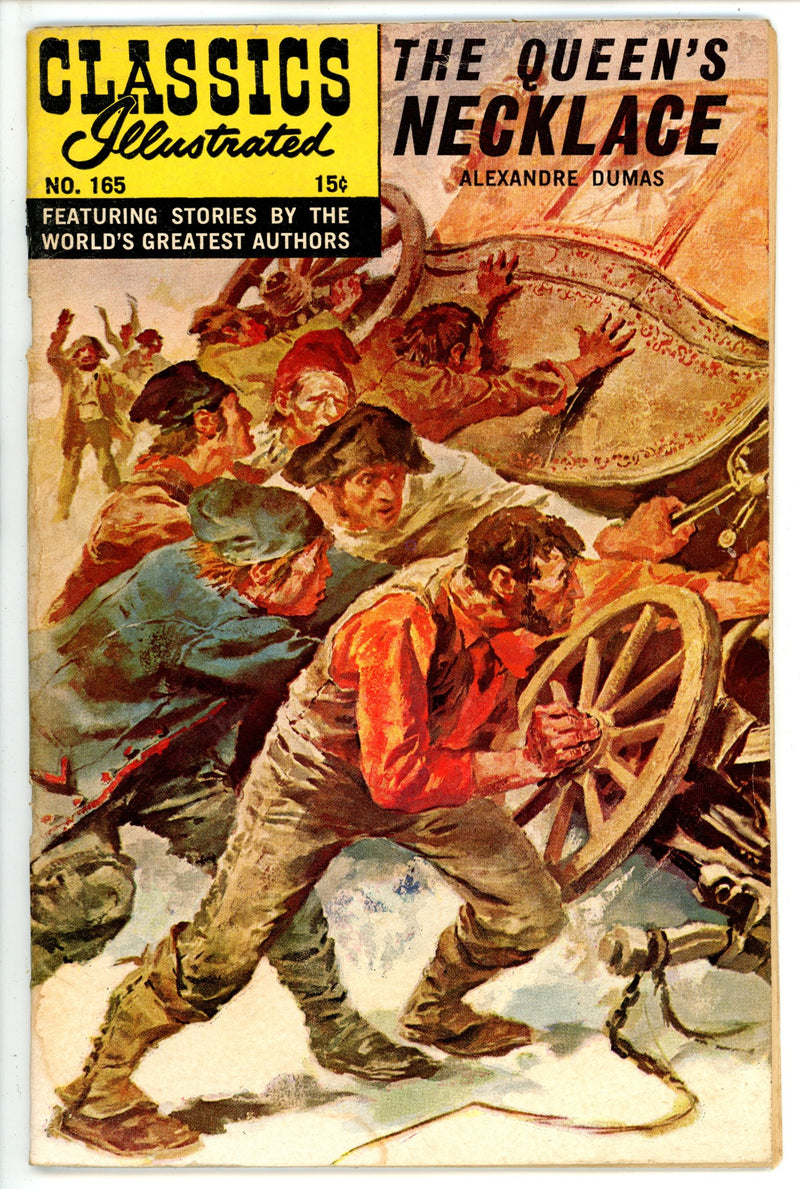 Classics Illustrated The Queen's Necklace 165 HRN 164 VG-