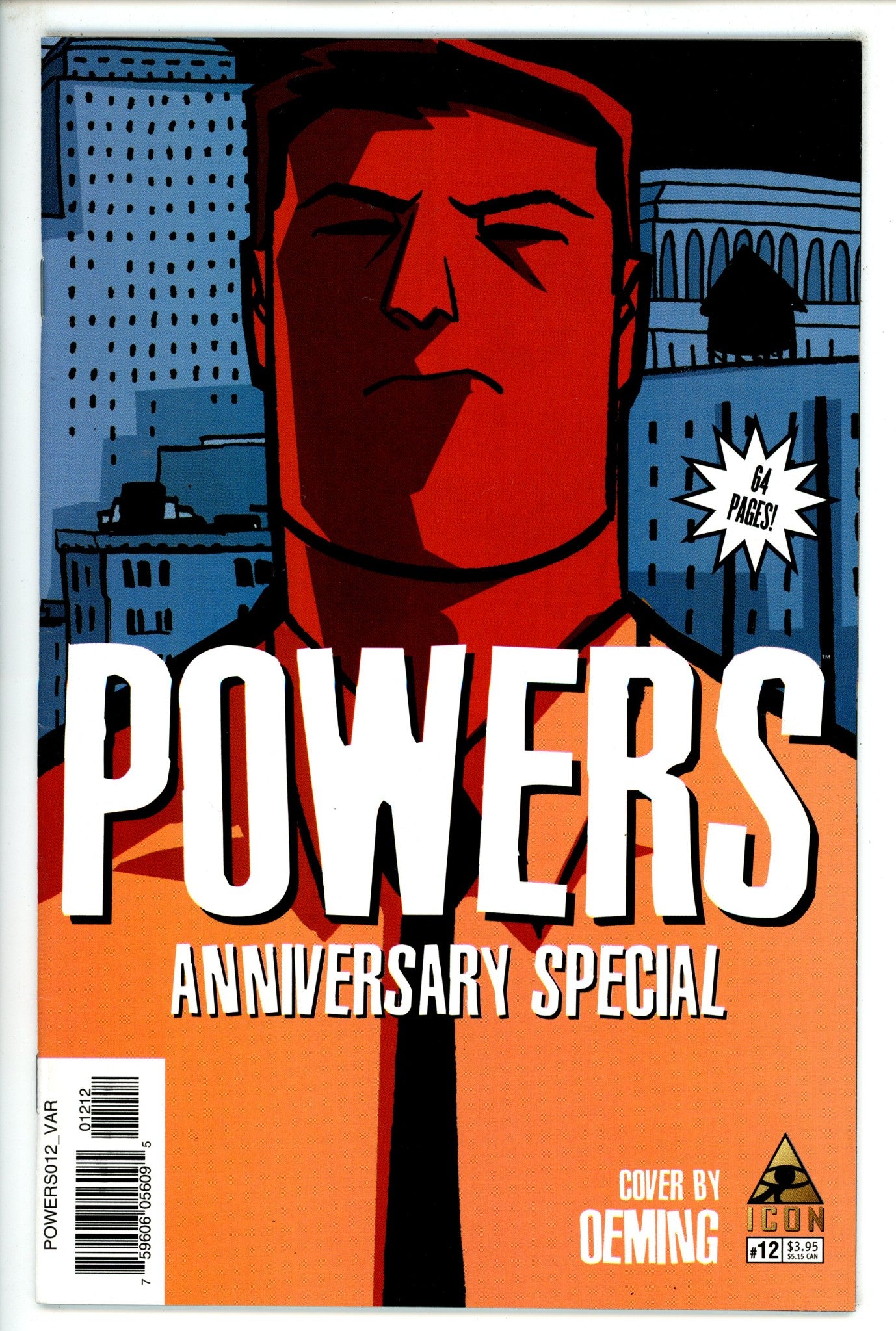 Powers Vol 2 12 Oeming Variant (2005)