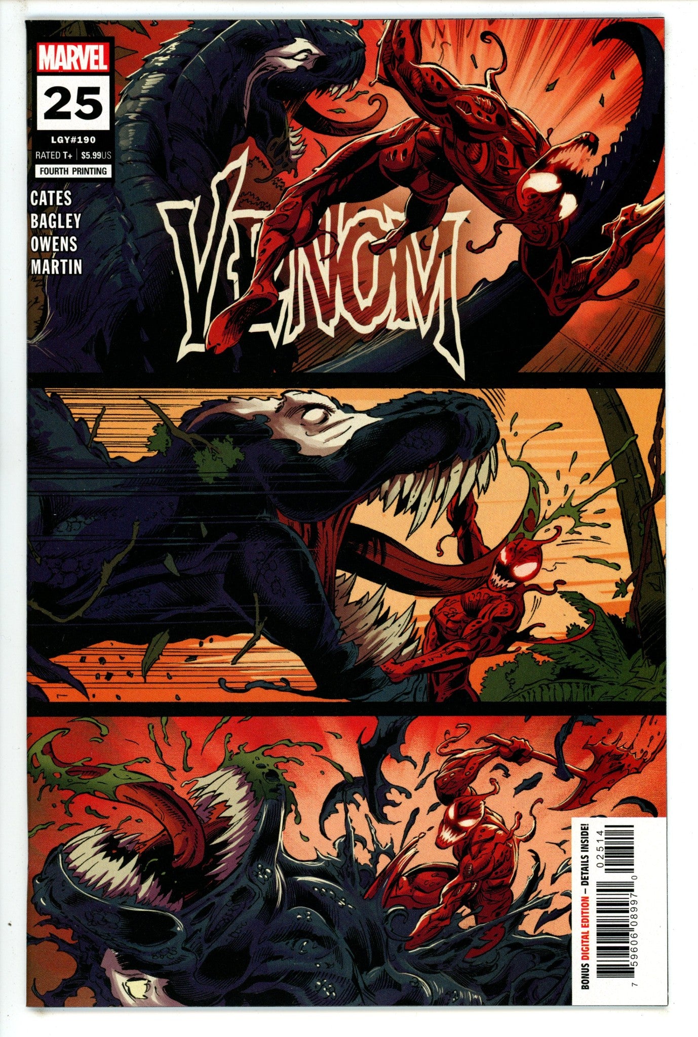 Venom Vol 4 25 (190) 4Th Print (2020)