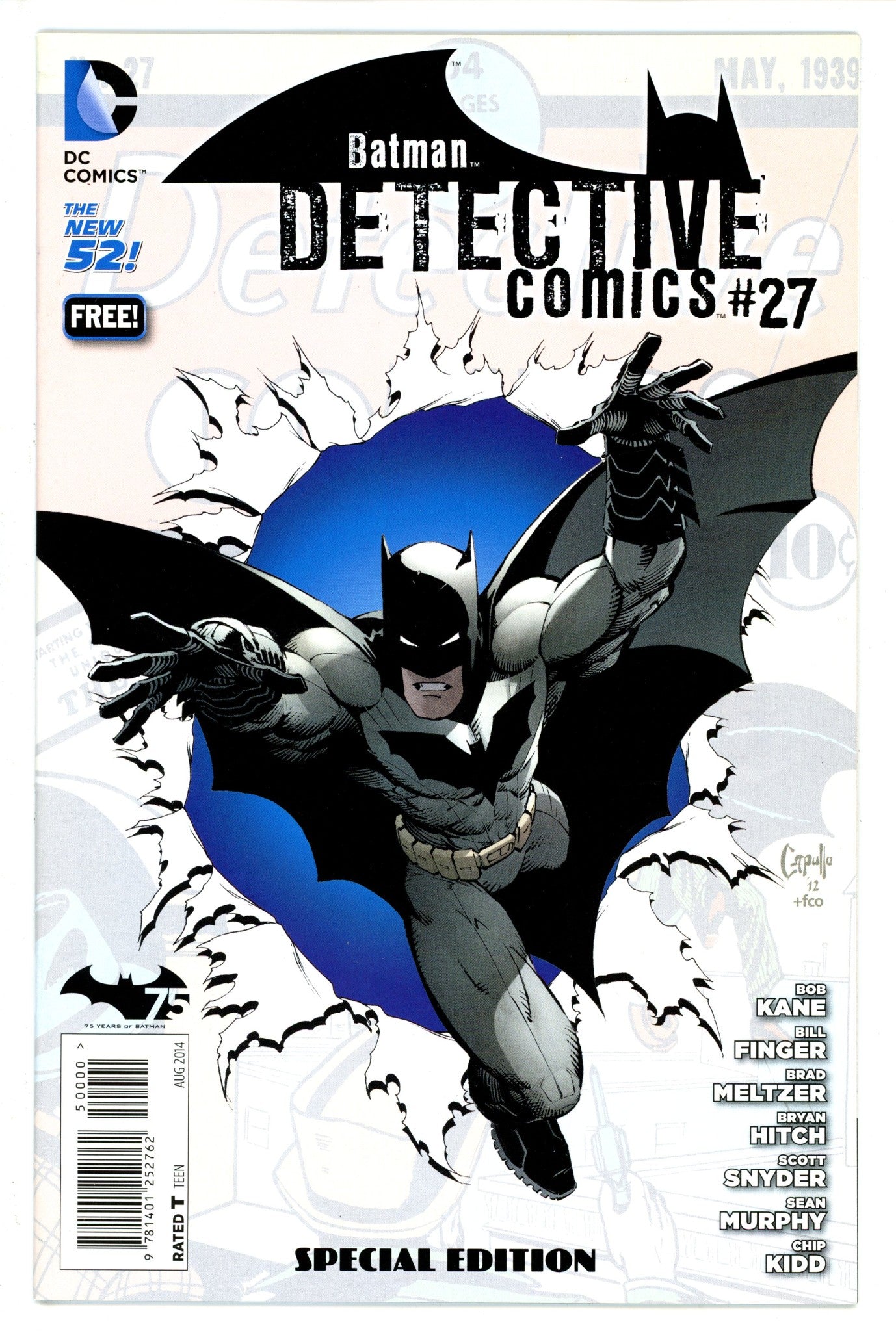 Detective Comics #27 Special Edition (Batman 75 Day Comic 2014) 27