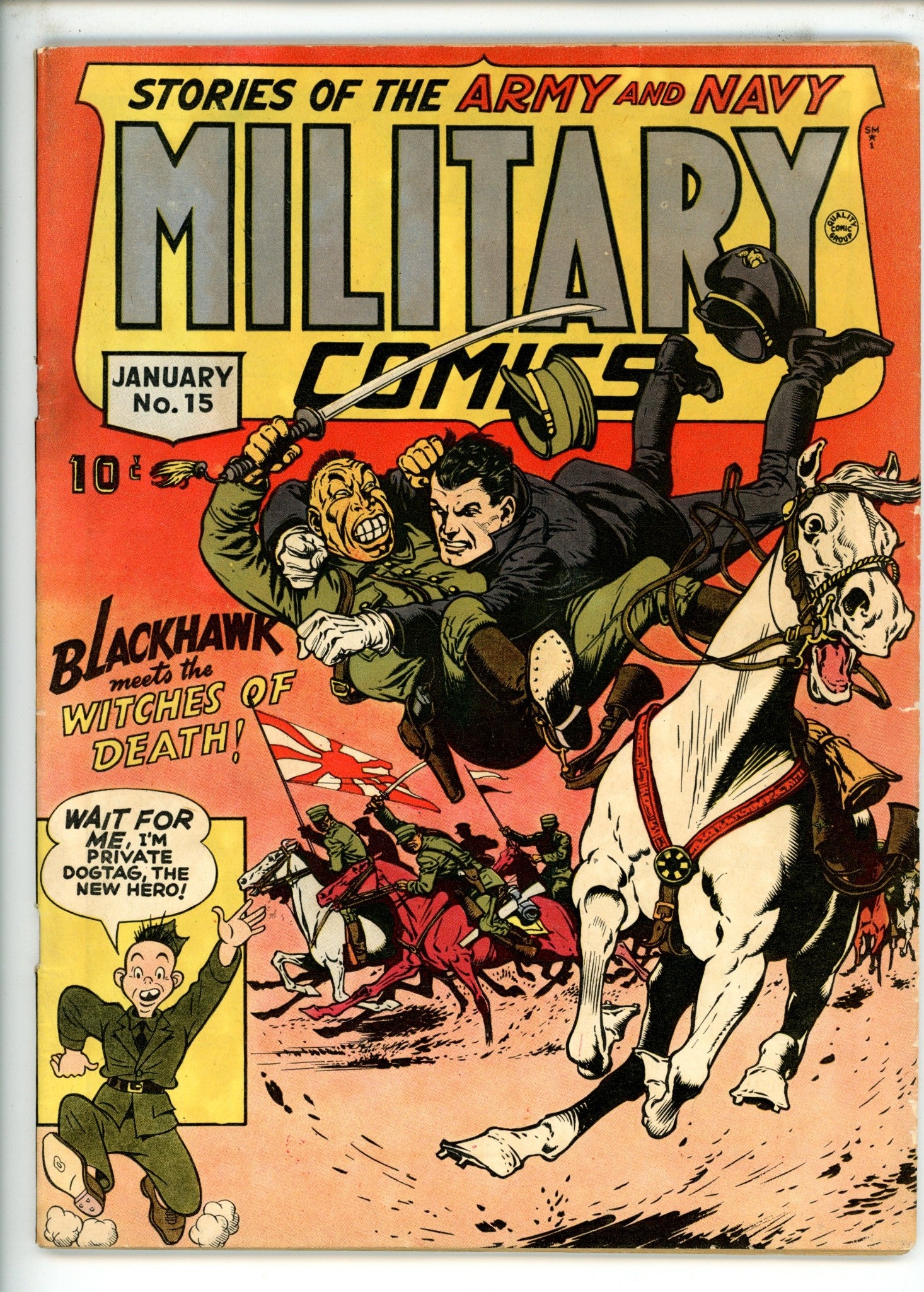 Military Comics 15 FN (1943)
