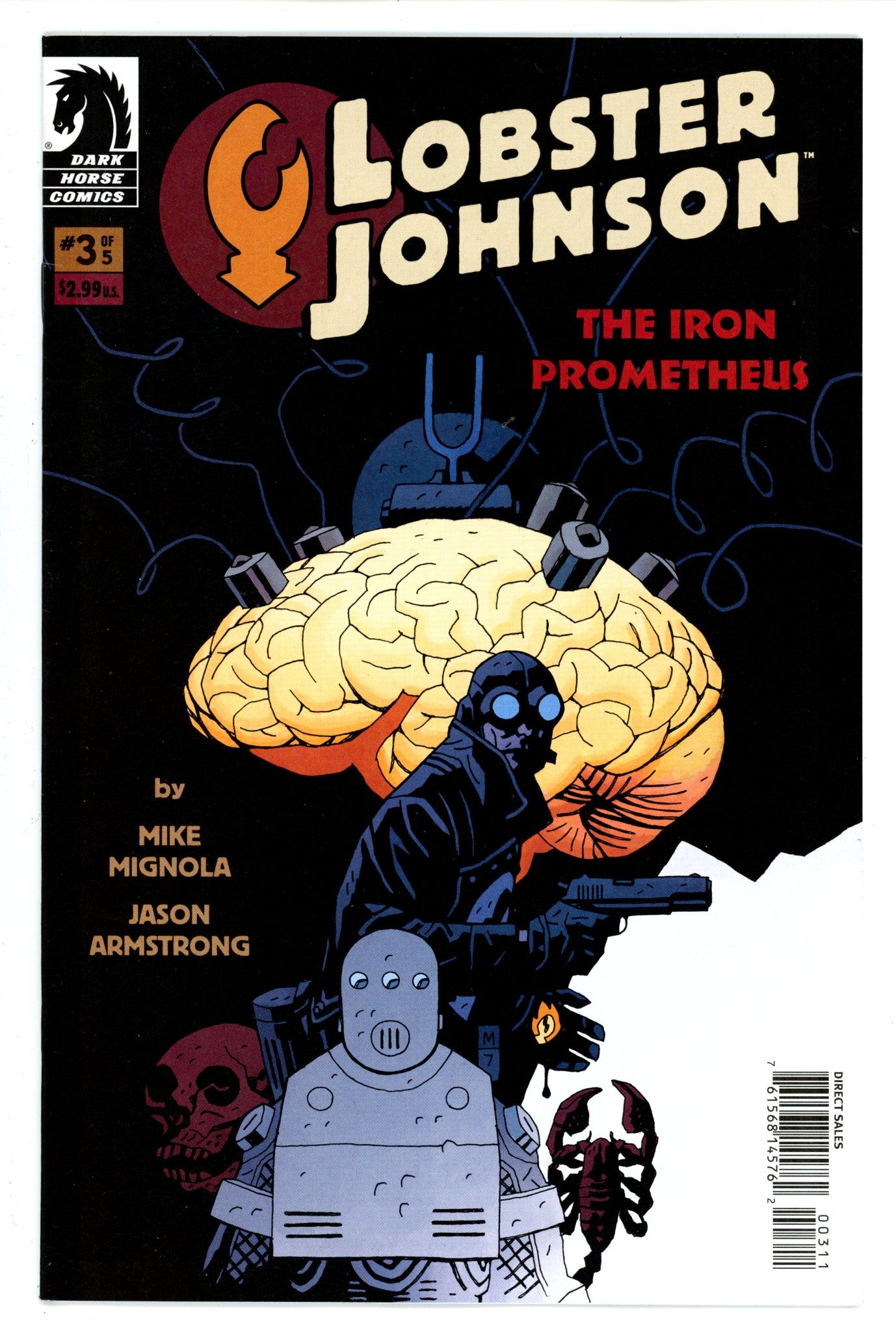 Lobster Johnson: The Iron Prometheus 3